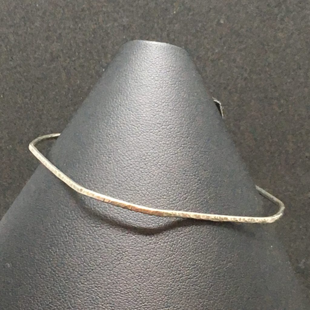Sterling Silver square bangle